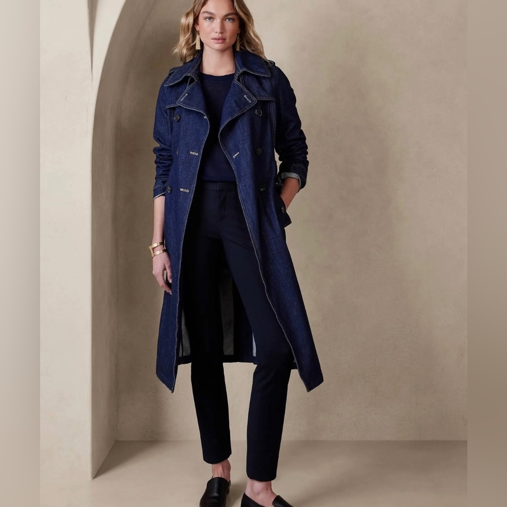 Banana Republic Sloan Pants Midnight Blue - Size 6